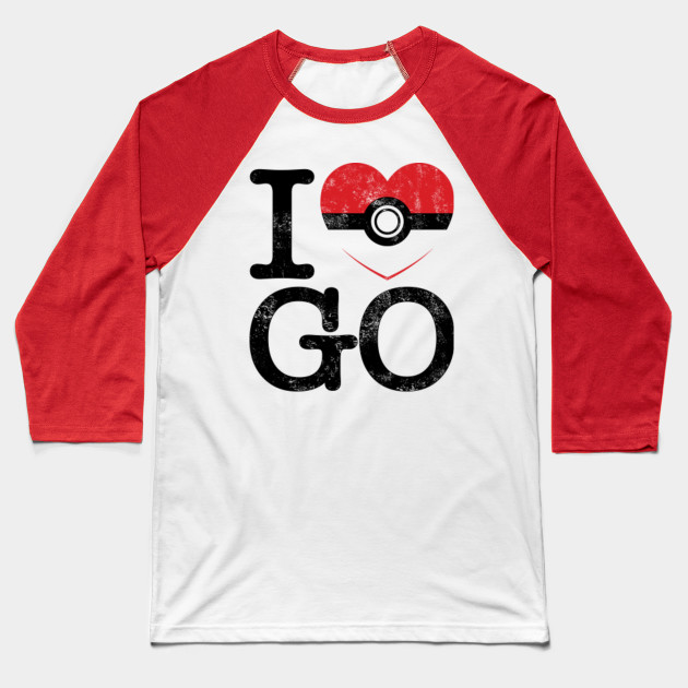 I HEART GO (distressed white shirt)